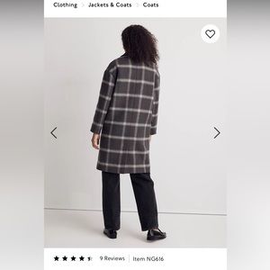 Haydon coat NWT Madewell